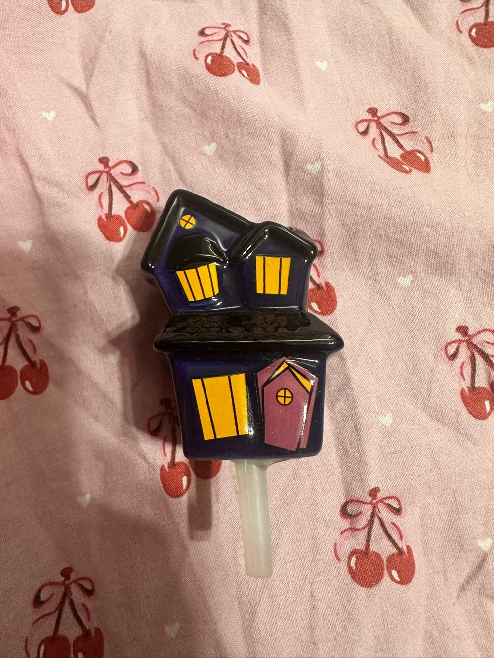 Retired Nora Fleming Spooky House Mini